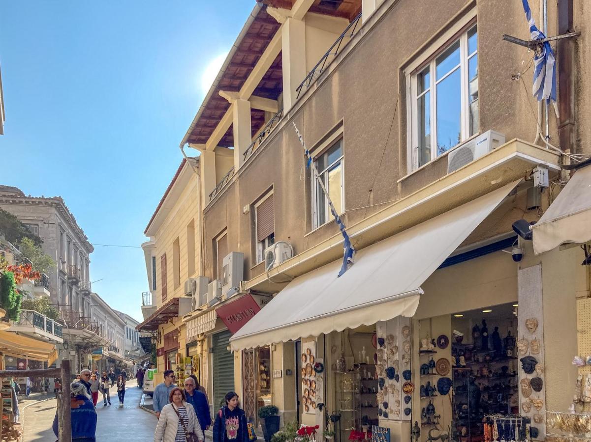 Hadrians Den In Heart Of Plaka By Jj Hospitality Apartment Athena Bagian luar foto